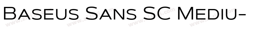 Baseus Sans SC Mediu字体转换